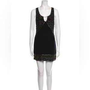 EUC Sheri Bodell Black Studded Dress